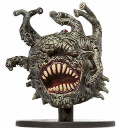 D&D Miniatures - Click to view the stats for Beholder Lich Miniature