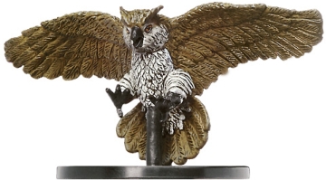 D&D Miniatures - Click to view the stats for Celestial Giant Owl Miniature