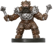 D&D Miniatures - Click to view the stats for Dwarf Battlerager Miniature