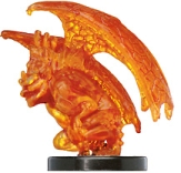 D&D Miniatures - Click to view the stats for Fire Mephit Miniature