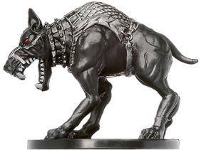D&D Miniatures - Click to view the stats for Nessian War Hound Miniature