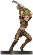 D&D Miniatures - Click to view the stats for Wild Elf Warsinger Miniature