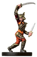 D&D Miniatures - Click to view the stats for Brass Samurai Miniature