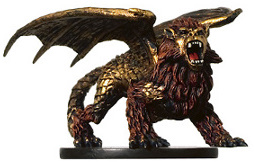 D&D Miniatures - Click to view the stats for Dragonne Miniature