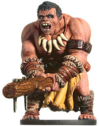 D&D Miniatures - Click to view the stats for Hill Giant Barbarian Miniature