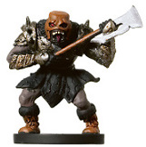 D&D Miniatures - Click to view the stats for Howling Orc Miniature