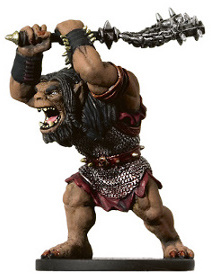 D&D Miniatures - Click to view the stats for Ogre War Hulk Miniature