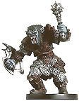 D&D Miniatures - Click to view the stats for Orc Mauler Miniature