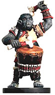 D&D Miniatures - Click to view the stats for Orc Wardrummer Miniature