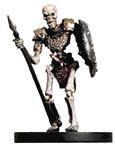 D&D Miniatures - Click to view the stats for Skeletal Legionnaire Miniature