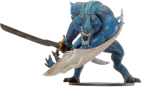D&D Miniatures - Click to view the stats for Bluespawn Godslayer Miniature