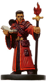 D&D Miniatures - Click to view the stats for Bonded Fire Summoner Miniature