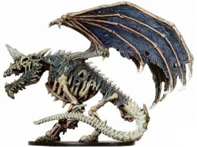 D&D Miniatures - Click to view the stats for Dracolich Miniature