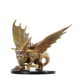 D&D Miniatures - Click to view the stats for Golden Protector Miniature