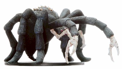 D&D Miniatures - Click to view the stats for Huge Fiendish Spider Miniature