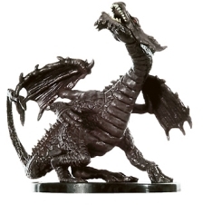 D&D Miniatures - Click to view the stats for Large Fang Dragon Miniature