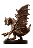 D&D Miniatures - Click to view the stats for Small Copper Dragon Miniature