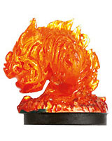 D&D Miniatures - Click to view the stats for Small Fire Elemental Miniature