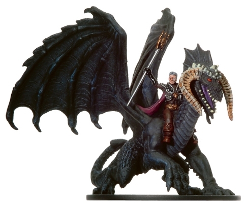 D&D Miniatures - Click to view the stats for Sorcerer on Black Dragon Miniature