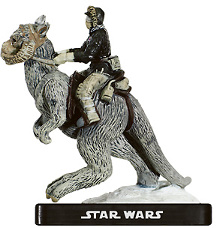 Star Wars Miniature - Han Solo on Tauntaun, #9 - Very Rare