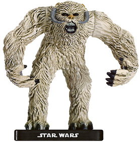 Star Wars Miniature - Rampaging Wampa, #51 - Very Rare