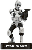 Star Wars Miniature - Scout Trooper - AE, #31 - Uncommon