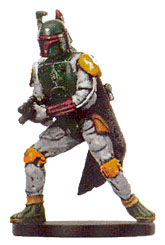 Star Wars Miniature - Boba Fett, Bounty Hunter, #19 - Very Rare