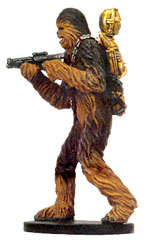 Star Wars Miniature - Chewbacca with C-3P0, #6 - Very Rare