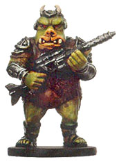 Star Wars Miniature - Gamorrean Thug, #33 - Common