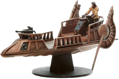 Star Wars Miniature - Nikto Gunner on Desert Skiff, #43 - Very Rare