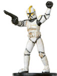 Star Wars Miniature - Clone Trooper Commander - CLS, #8 - Uncommon