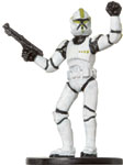 Star Wars Miniature - Clone Trooper Sergeant, #10 - Common