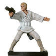 Star Wars Miniature - Luke Skywalker, Rebel, #10 - Rare
