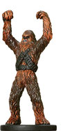 Star Wars Miniature - Wookiee Soldier, #20 - Common