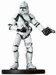 Star Wars Miniature - Clone Trooper Gunner, #11 - Common
