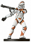 Star Wars Miniature - Clone Trooper #8, #8 - Common