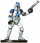 Star Wars Miniature - Clone Trooper #9, #9 - Common